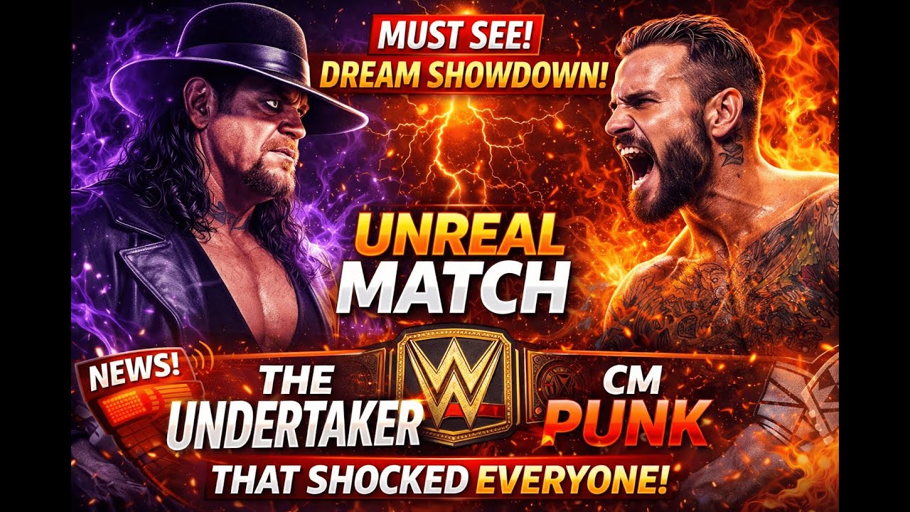 THE DEADMAN vs THE BEST IN THE WORLD 💥 | WWE SHOCKER #WWE #TheUndertaker #cmpunk