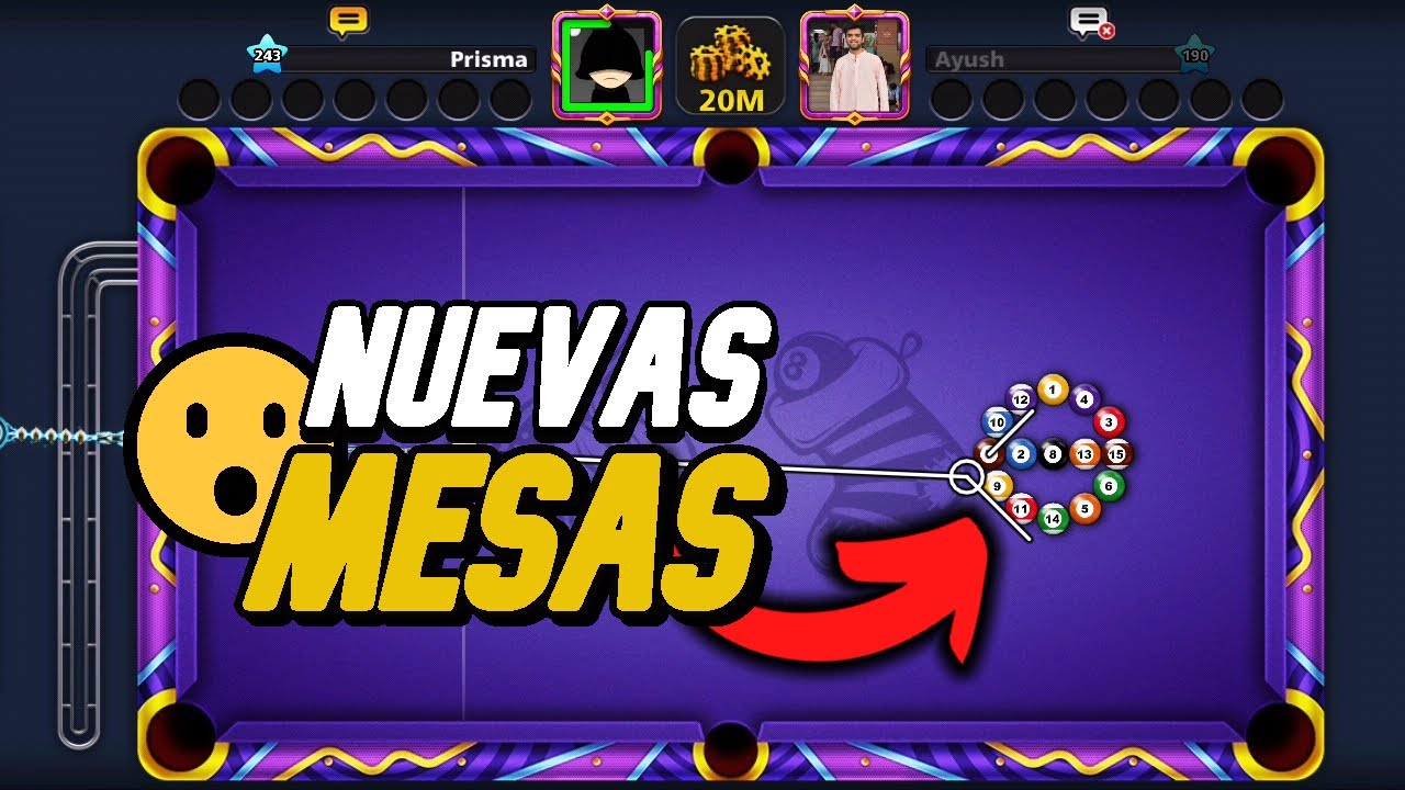 COMO GANAR LAS NUEVAS MESAS EN 8 BALL POOL🏆