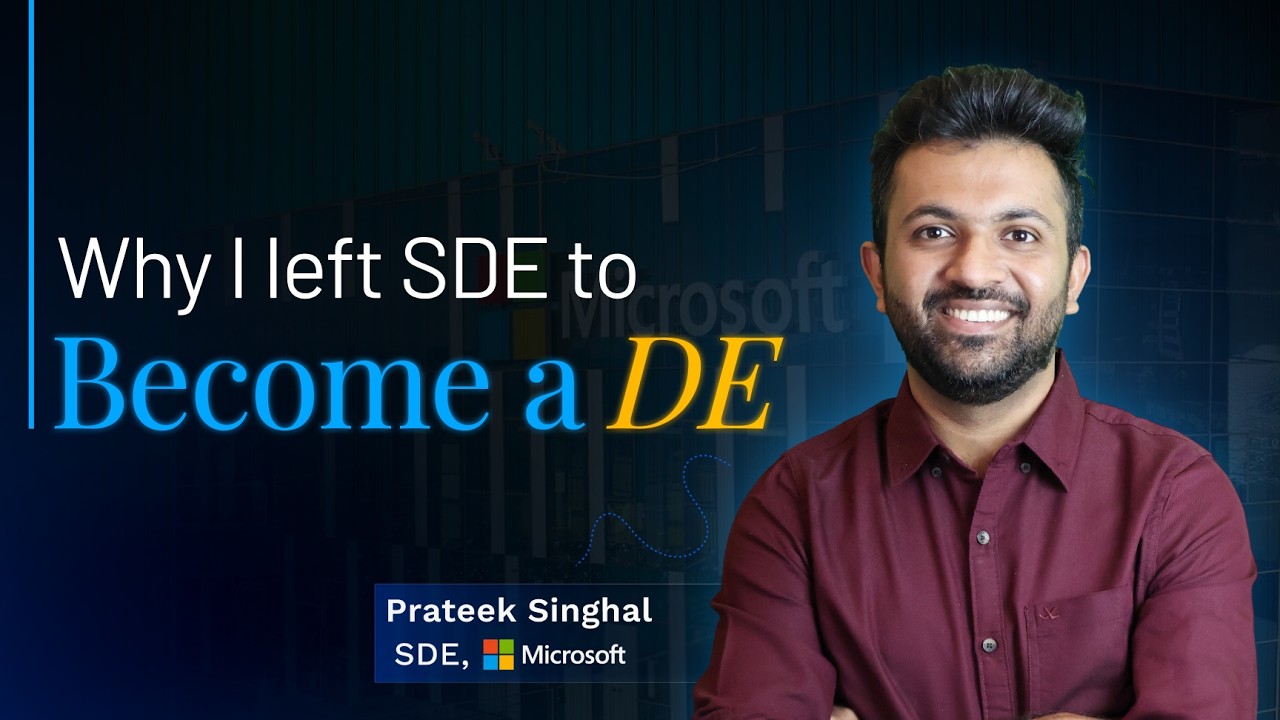 I Switched to Data Engineer and 5x my Salary to 50 LPA🔥 Microsoft