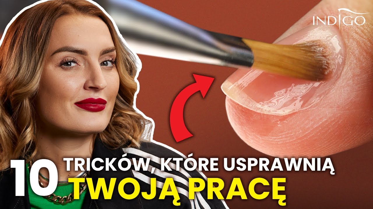 10 TRICK&Oacute;W w MANICURE HYBRYDOWYM, kt&oacute;re USPRAWNIĄ twoją pracę! Przedłużanie żelem  | Indigo Nails