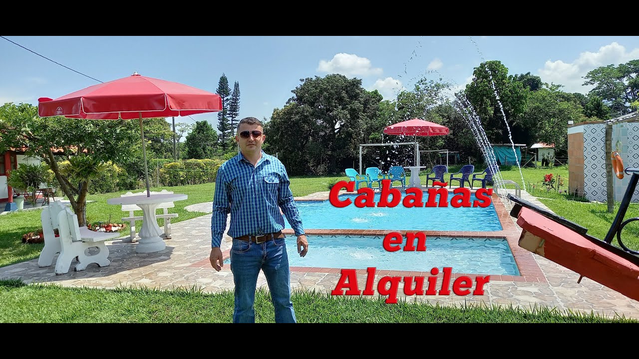 Cabañas, con piscina natural, jacuzzi en alquiler en Santa Elena El Cerrito. 3173134686 - 3116239407