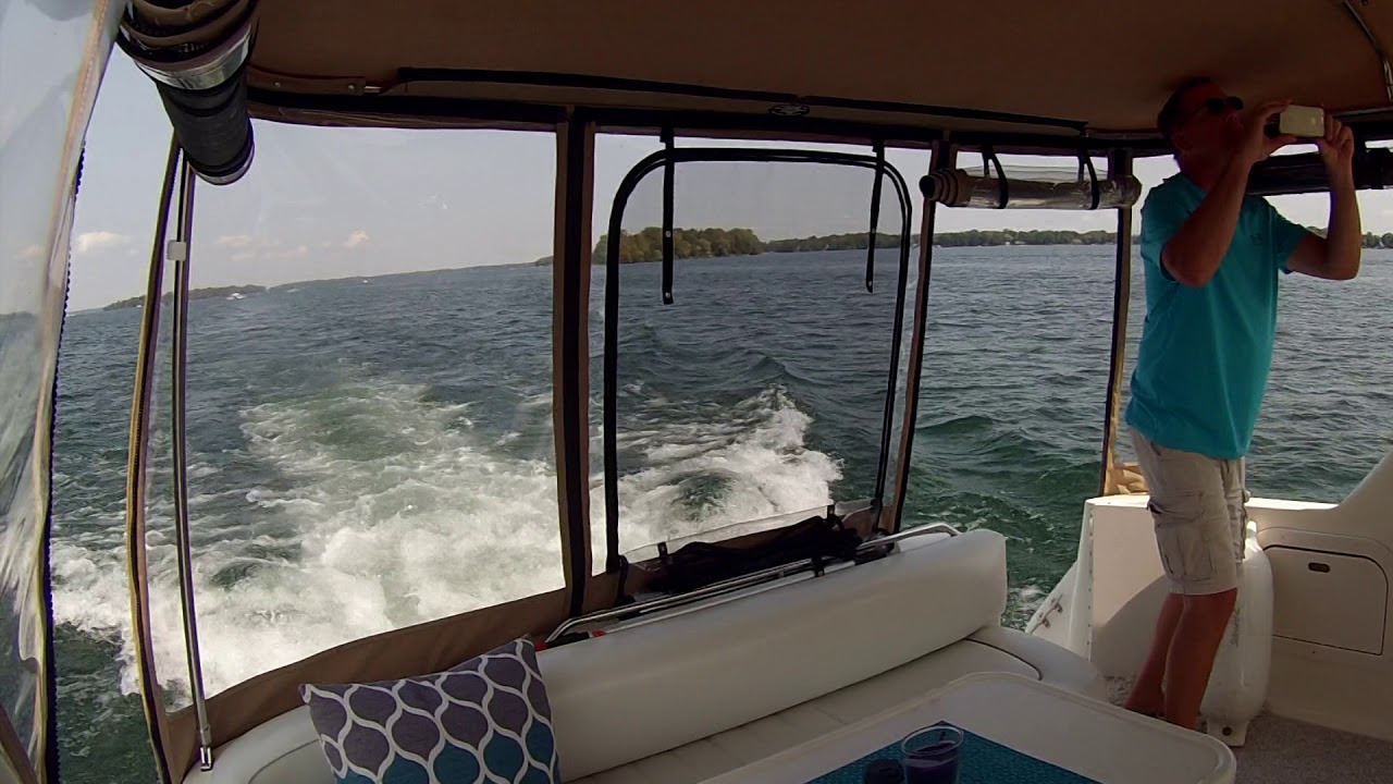 Boating Back Through Lake Couchiching - Sit Back Sunday