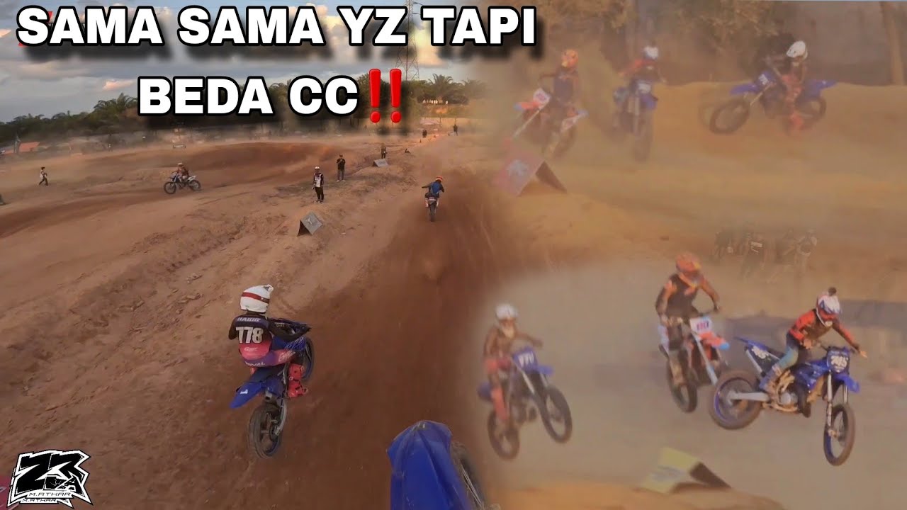 TEGANG JADINYA KALO LIAT M ATHAR PAKE 125CC LAWAN 250CC‼️3 PEMBALAP YANG BIKIN PENONTON TERIAK‼️