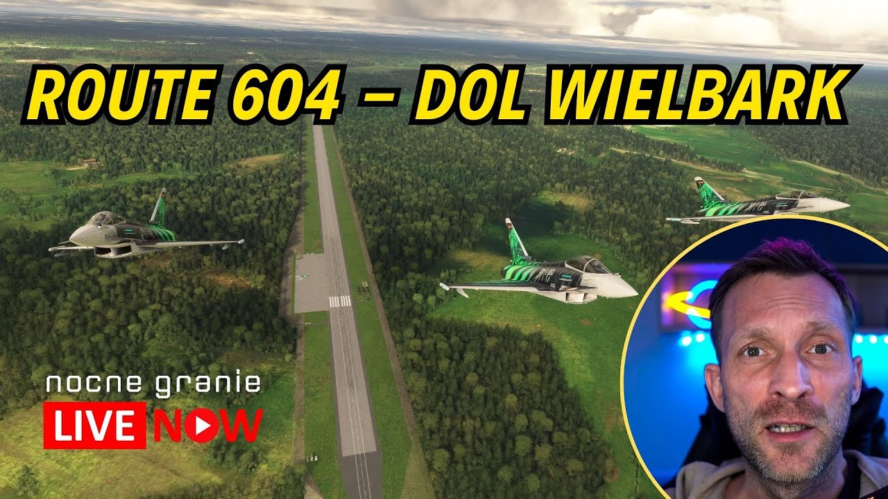 Route 604 - Drogowy odcinek lotniskowy DOL Wielbark - latamy i zwiedzamy