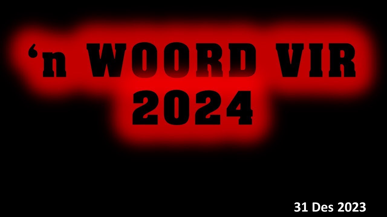 Profesie Aktueel & Woord Vir 2024 - Deon Allers