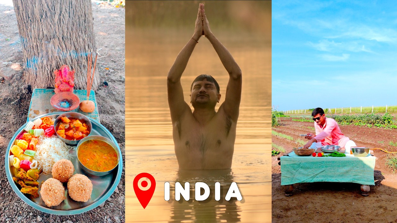 Indian Cooking Rituals | Indian Village Veg Food Recipes