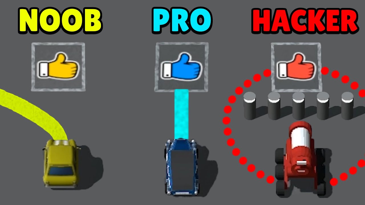 NOOB vs PRO vs HACKER - Park Master