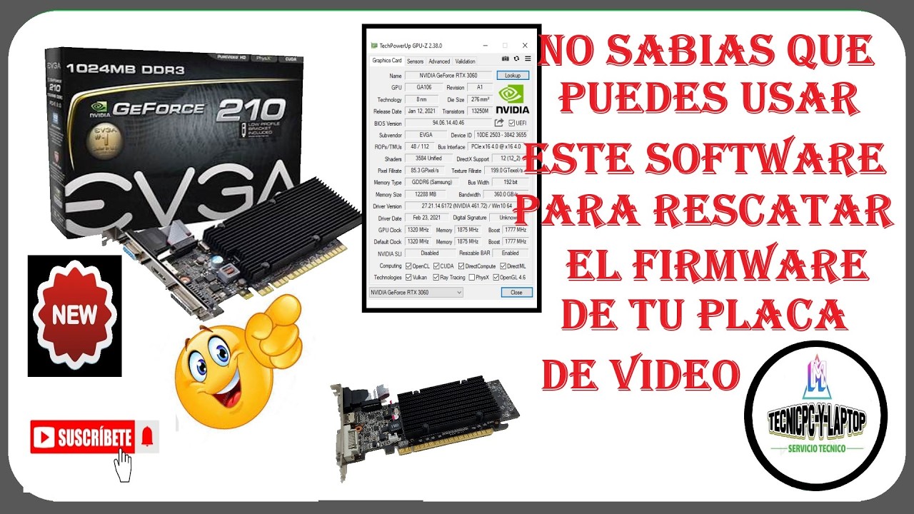 ✔️😎👉 /NO SABIAS QUE PUEDES USAR ESTE SOFTWARE PARA RESCATAR EL FIRMWARE DE TU PLACA DE VIDEO/ #pc