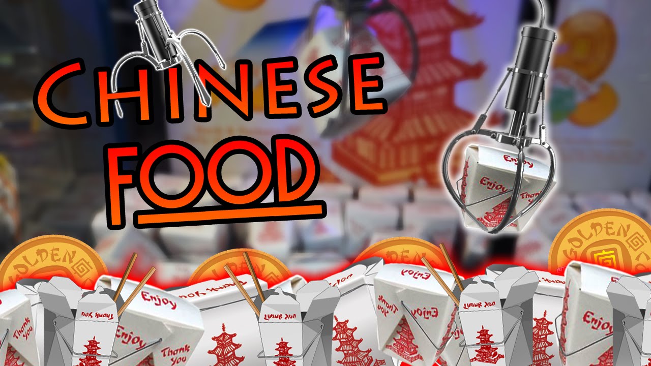 Chinese Food Claw Machine! - Claw Machine Adventures