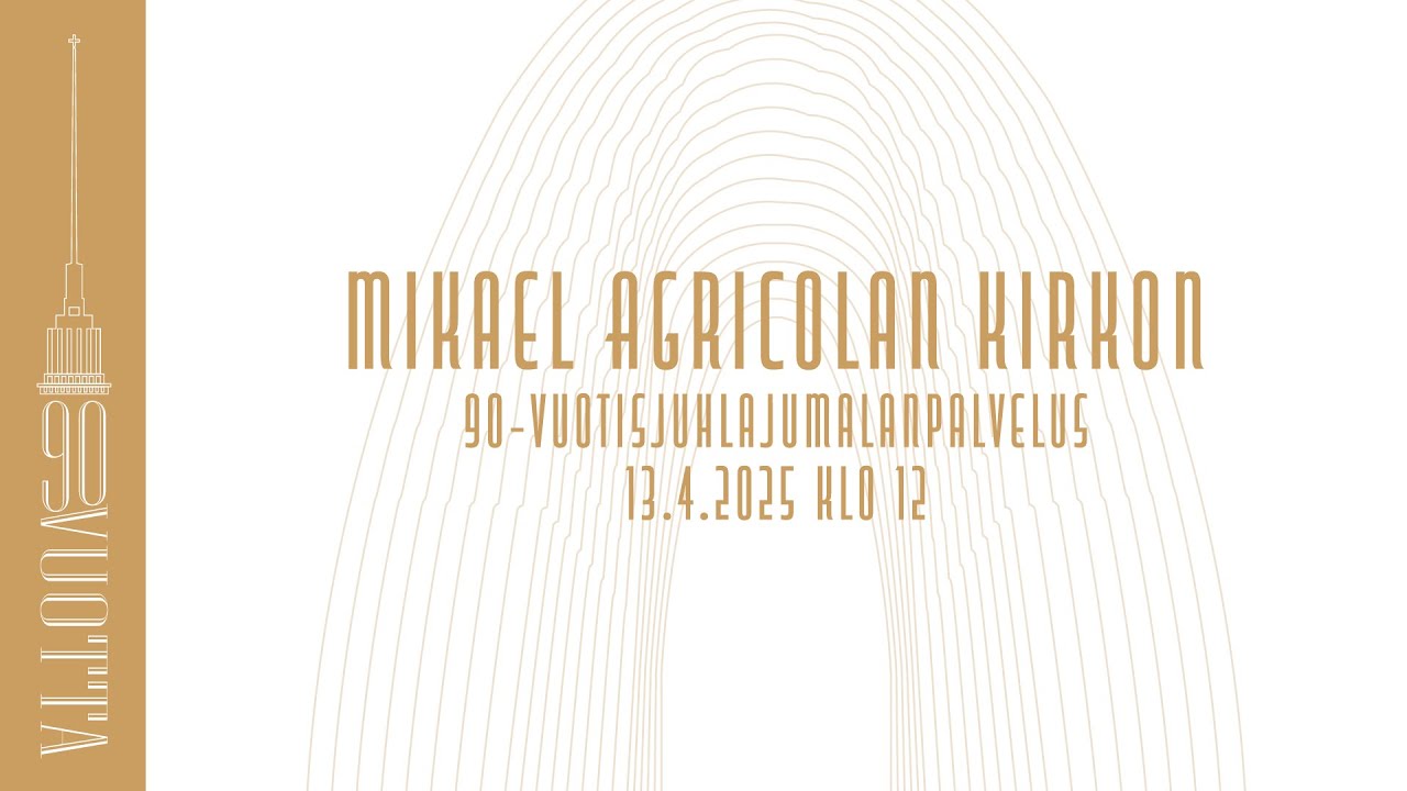 Mikael Agricolan kirkko 90-vuotta