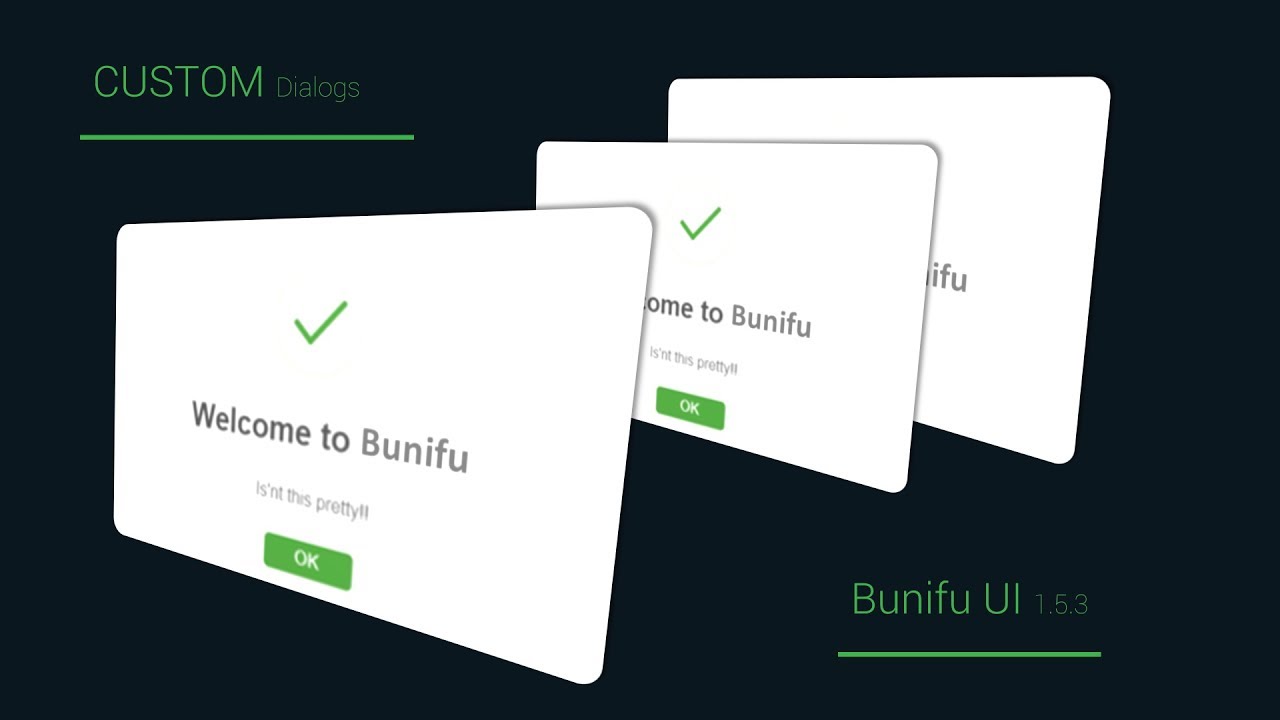 Custom Success Dialog (messageBox)  Winforms C# programming Bunifu UI