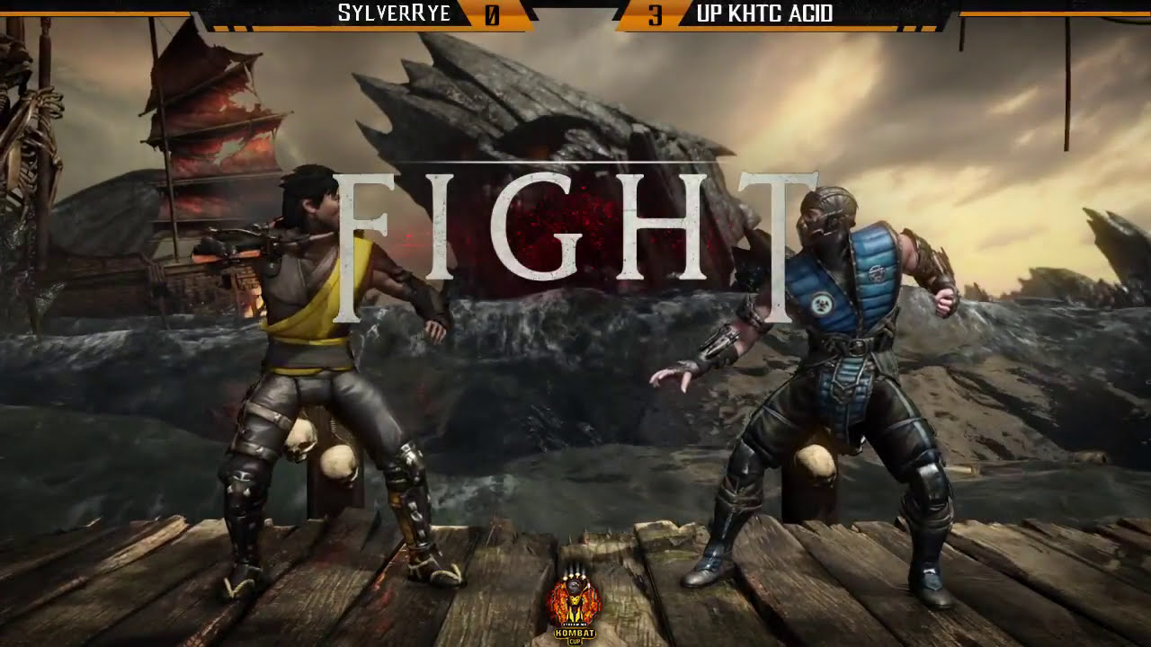 Kombat Cup Week 2 Top 8: GTG SylverRye vs KHTC Acid | MKX | Mortal Kombat X