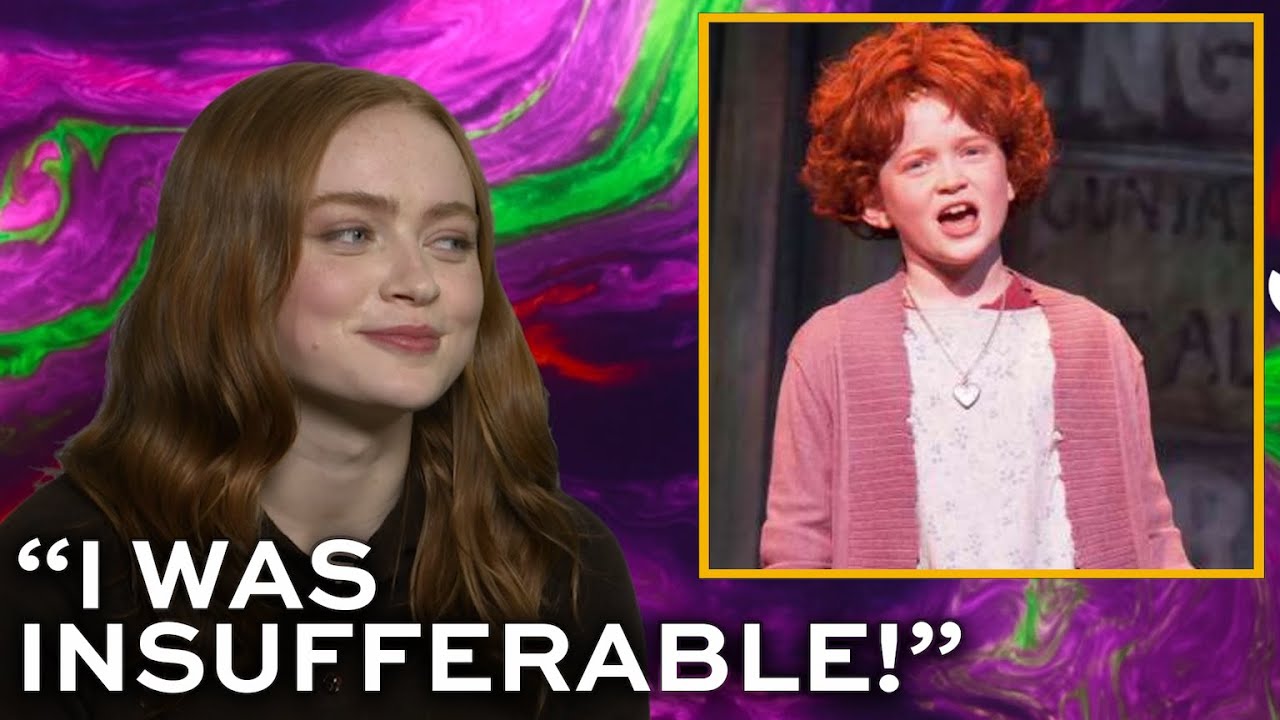Sadie Sink says she's always been a secret theater kid