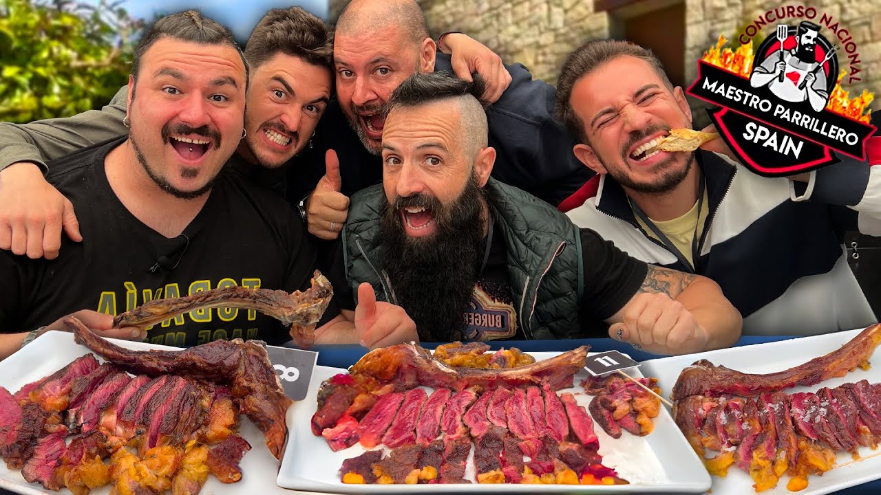 Pruebo 12 CHULETONES para decir quien es EL MEJOR PARRILLERO DE ESPAÑA en el PAIS VASCO 🥩