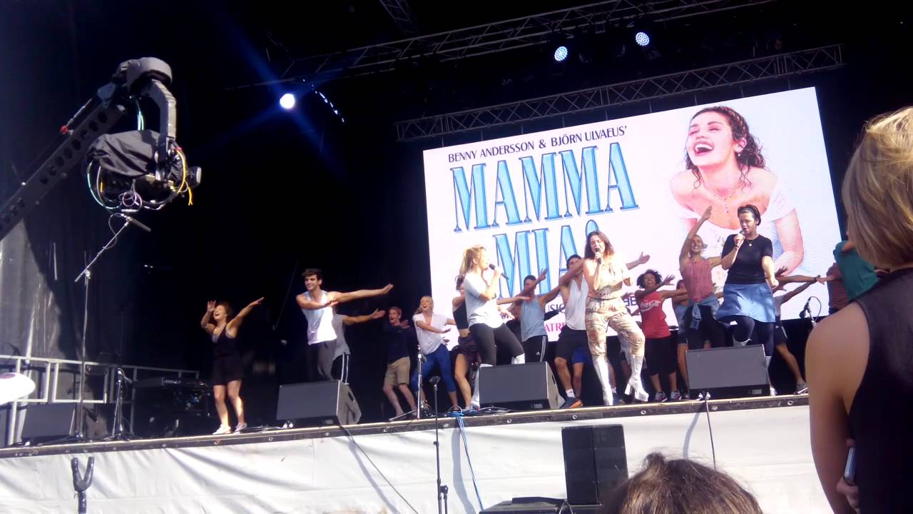 Mamma Mia (rehearsal) - West End Live 2015, London