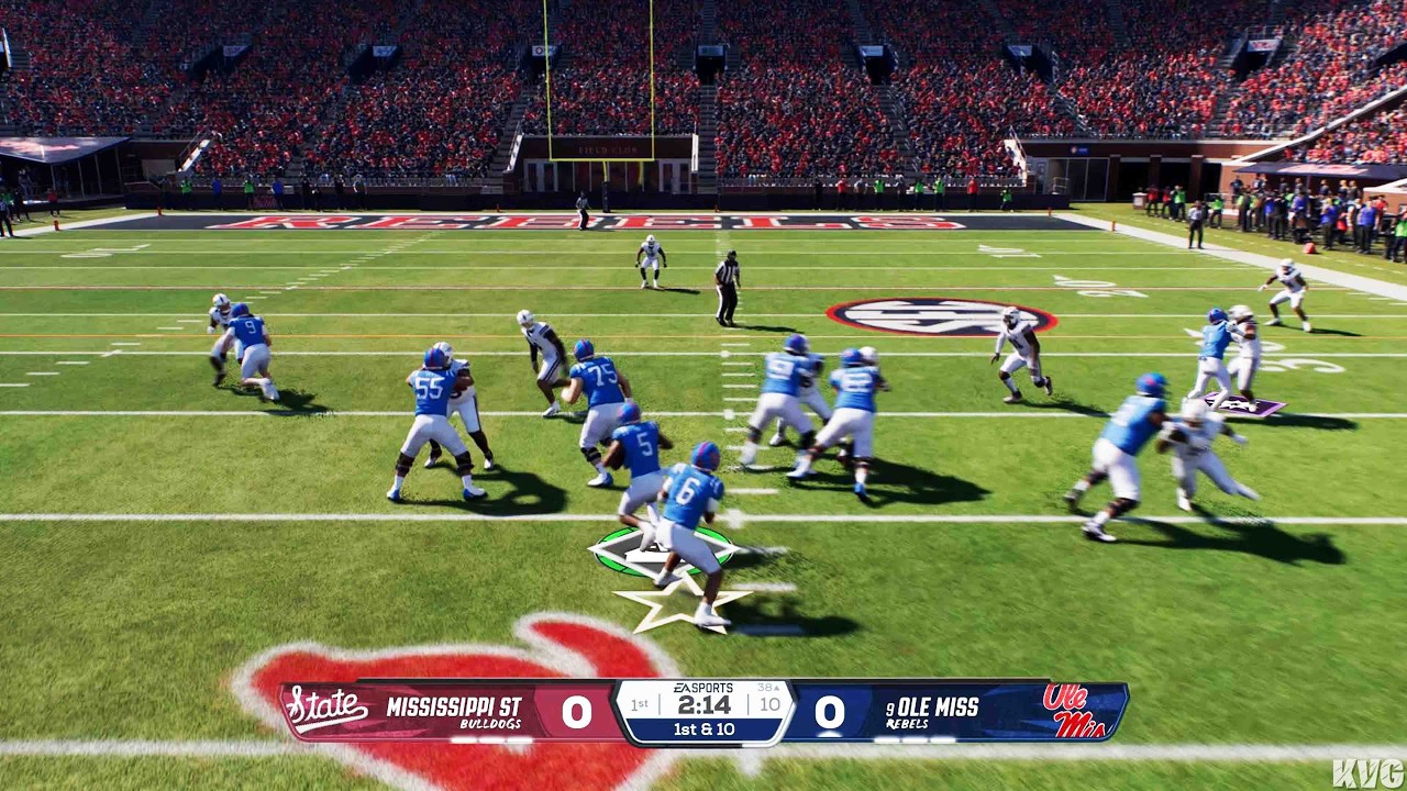 College Football 27 &mdash; Mississippi State Bulldogs против Ole Miss Rebels &mdash; Геймплей (PS5 UHD) [4K6...