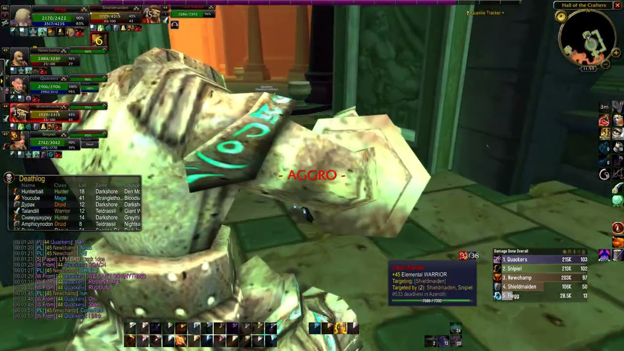 WoW Classic HC: Uldaman by night