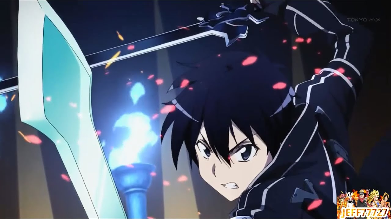 Sword Art Online AMV // Skillet Falling Inside The Black