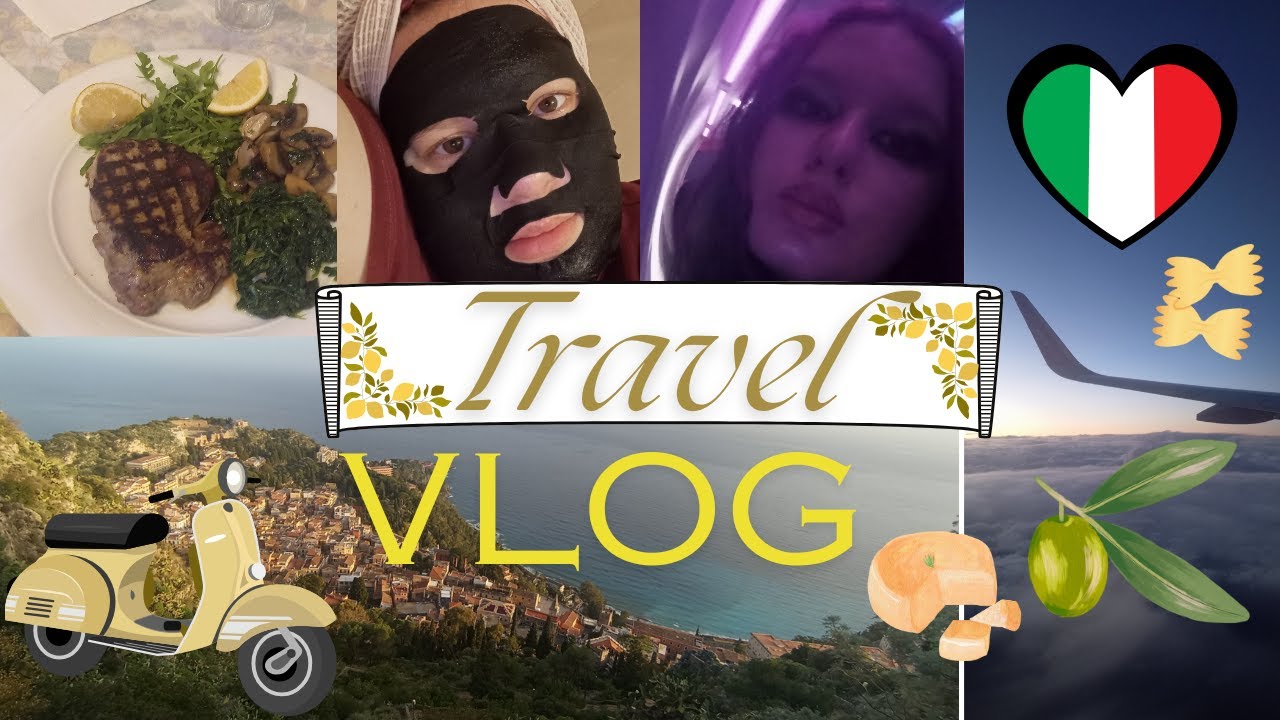 Travel VLOG Sycylia, Włochy 🏝️🌴🌞🌈