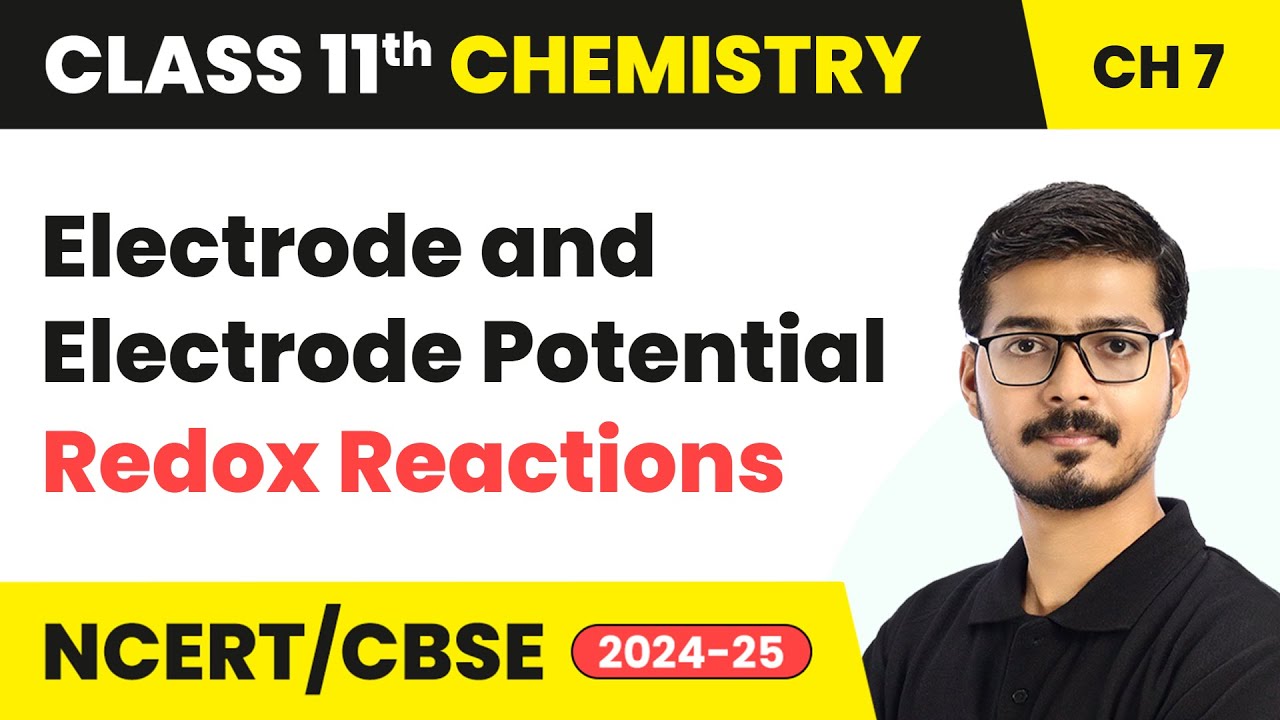 Electrode and Electrode Potential - Redox Reactions | Class 11 Chemistry Chapter 7 | CBSE 2025-26
