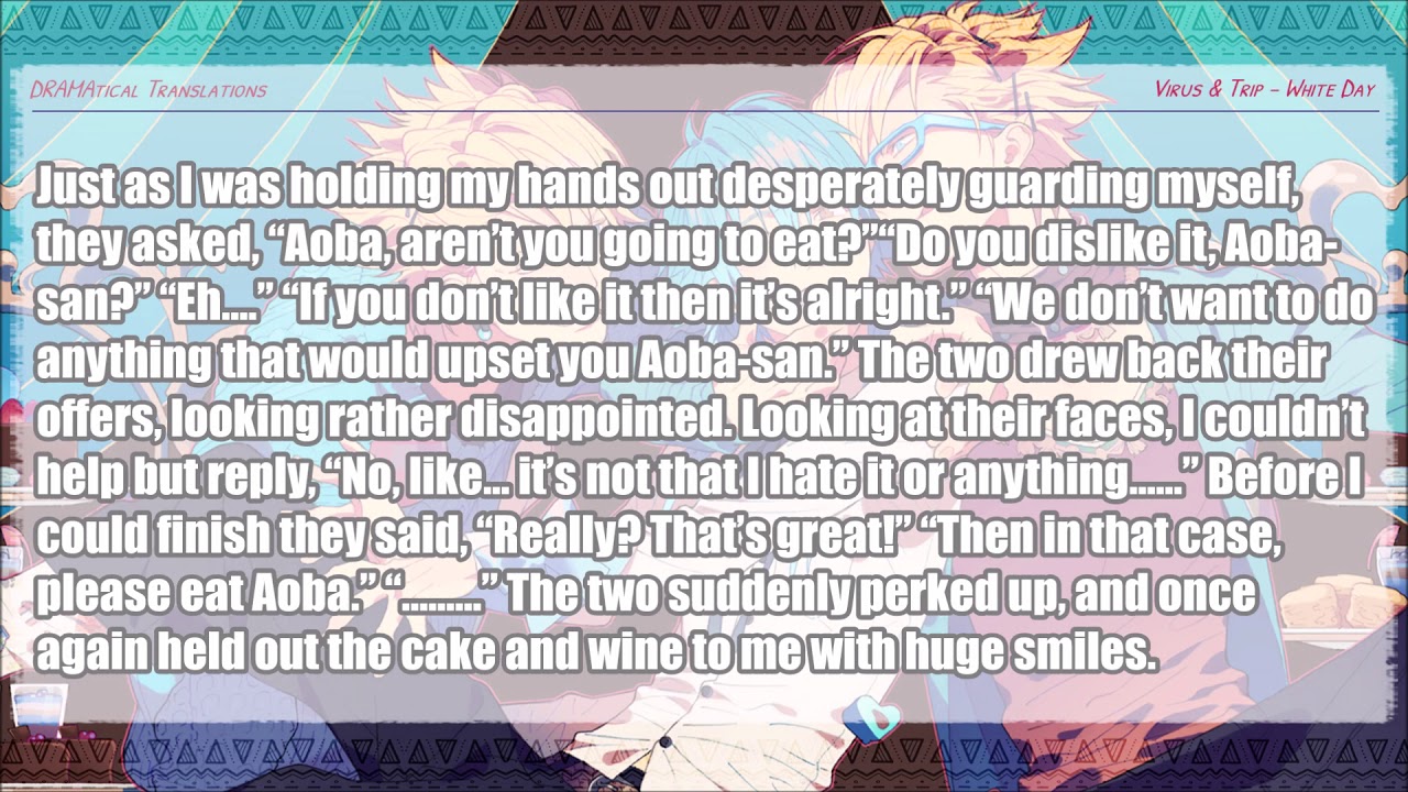 DMMd Short Story - Virus & Trip's White Day Story