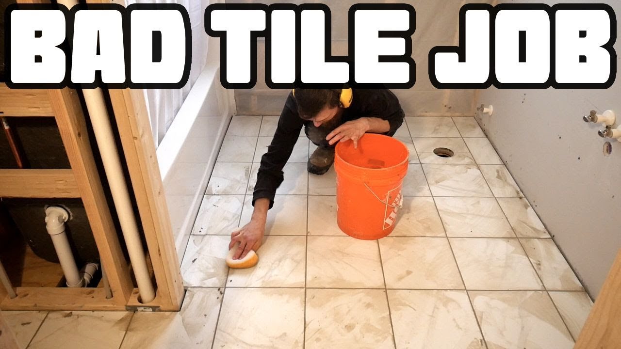 Tile Job Didn't Come Out as Hoped - Home Renovation