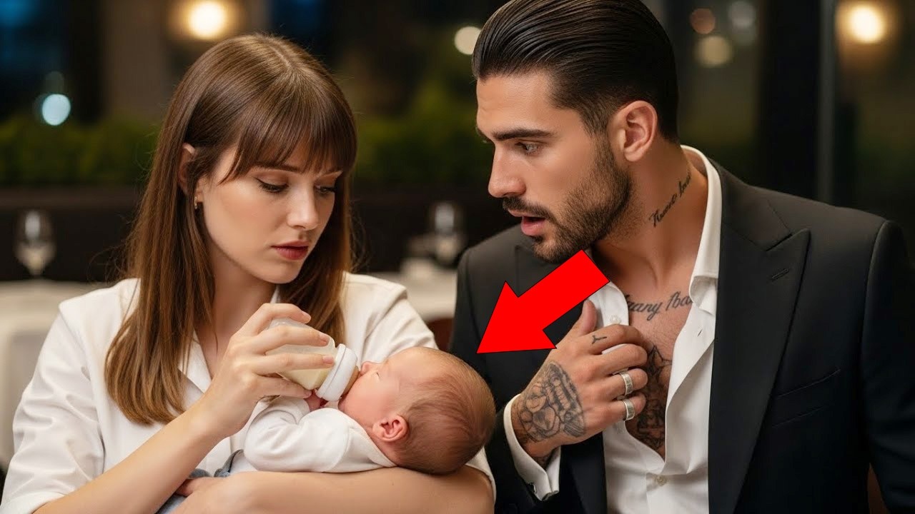 mafia boss's baby wouldn't eat anything — the waitress gave him her breast milk and saved his lif