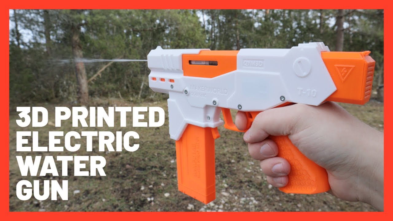 Electric Water Gun Build: Perfect for Backyard Battles!