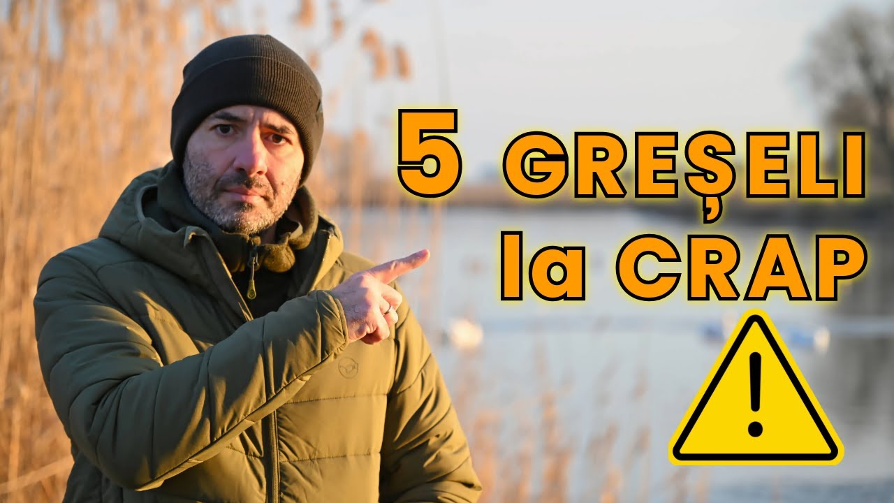 5 Greșeli în pescuitul la crap | Cum le-am evitat
