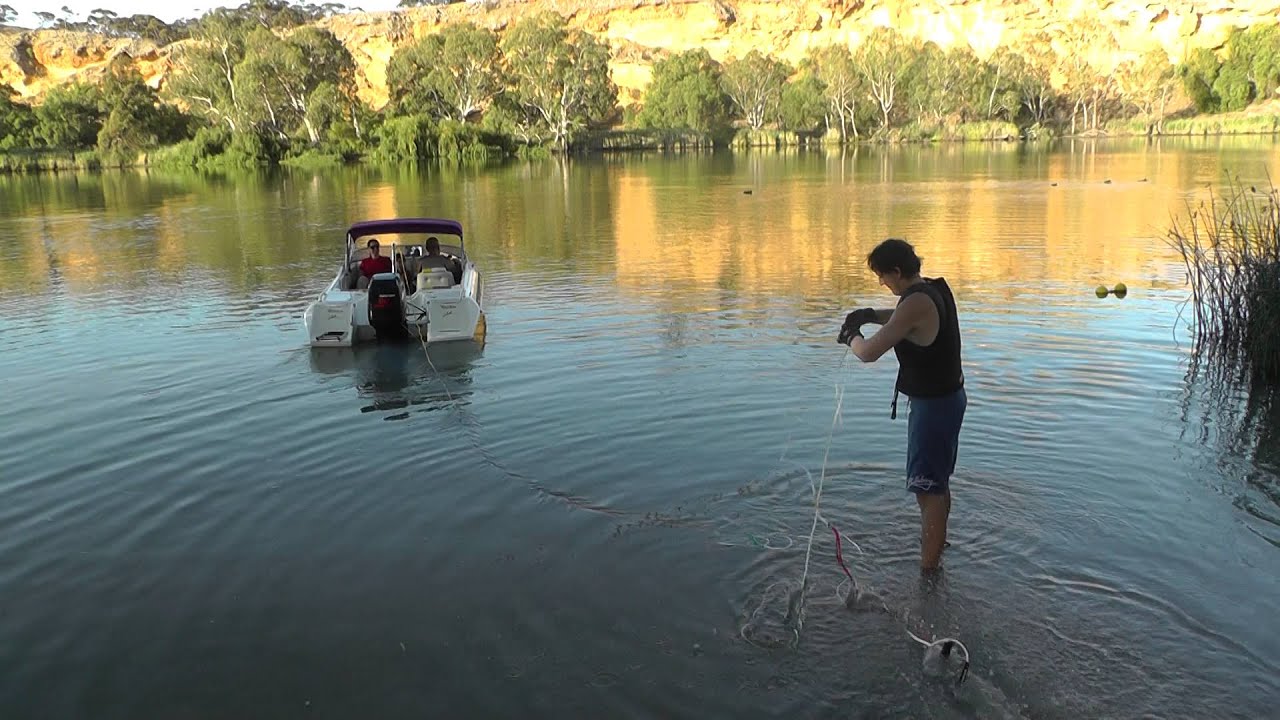 Slalom Water Ski Dry Start - River Murray, Caurnamont, South Australia
