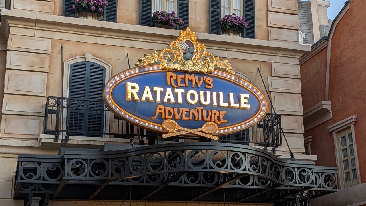 Remy's Ratatouille Adventure - Full Ride POV (4K 60FPS) | Epcot, Disney World