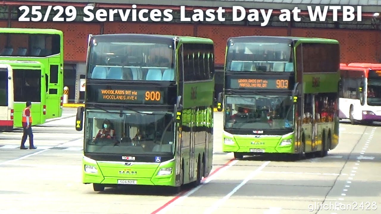 25 out of 29 Services Last Day at Woodlands Temporary Bus Interchange