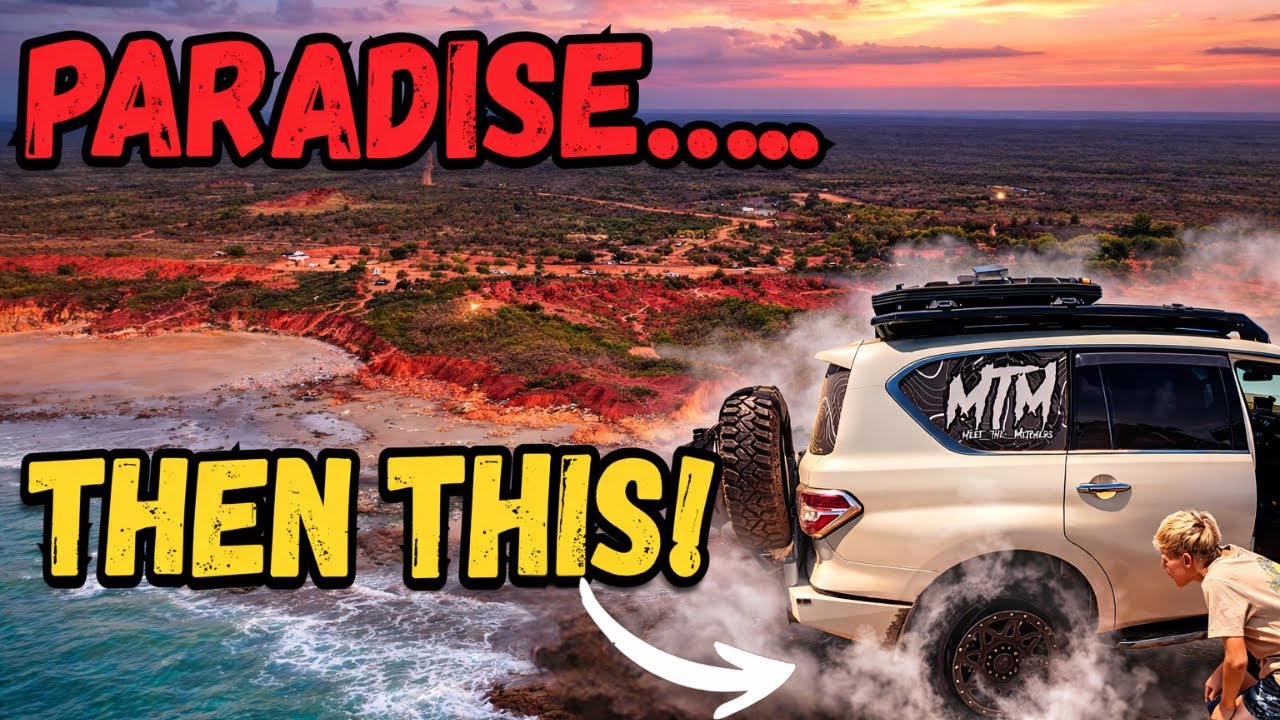 We Found AMAZING Station Stays.. The Our Tyre blew Off at 100km/h!
