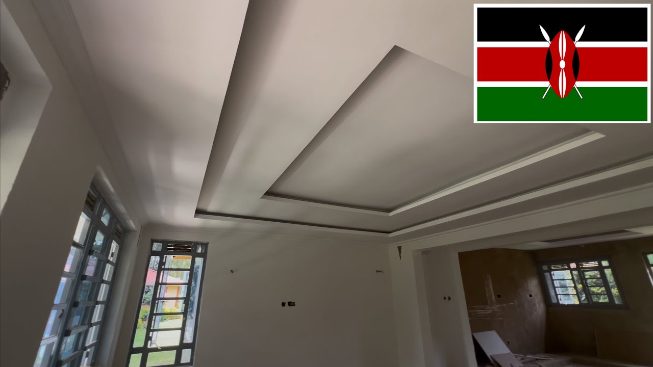 EPSD 3 KISII MAISONATTE.  INTERIOR FINISHES WALLS AND GYPSUM CEILINGS.