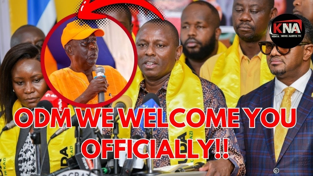 ODM, WE WELCOME YOU OFFICIALLY.