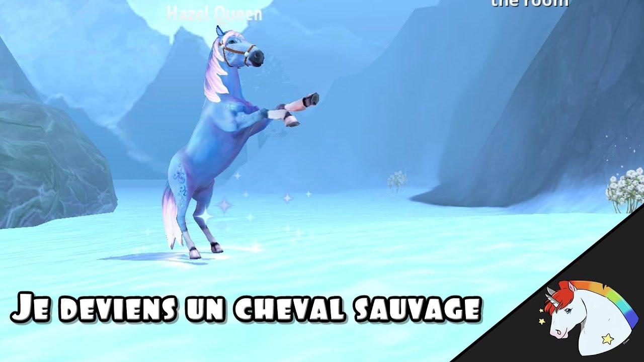 JE DEVIENS UN CHEVAL SAUVAGE ! [HORSE RIDING TALES]