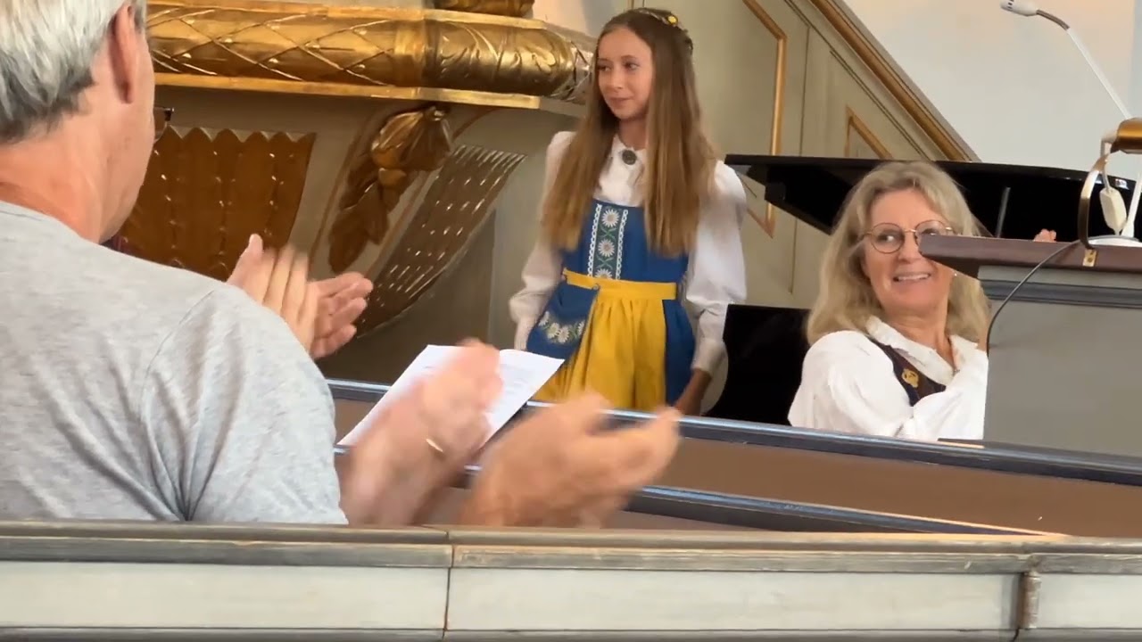 Spelmanskonsert Bergsjö kyrka Midsommardagen 2024