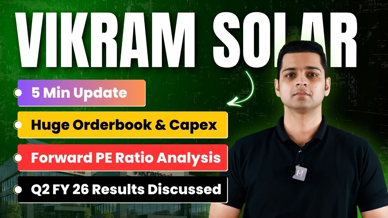 Vikram Solar | Company Update, PE Ratio Analysis & Q2 Financials