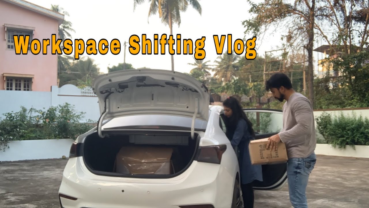 My wife’s workspace shifting Vlog
