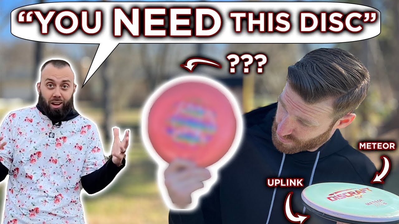 Disc Golf EXPERTS Told Me THIS DISC Would Fix My Bag! Mint Lobster VS MVP Uplink VS Discraft Meteor