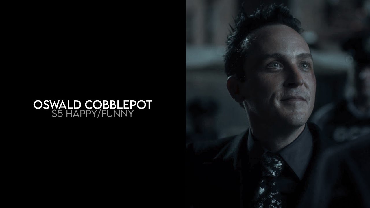 Oswald Cobblepot s5 happy/funny | logoless 1080p (+ mega link)