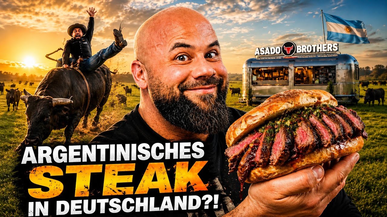 Sharo probiert argentinisches Steak aus Deutschland: Asado Brothers