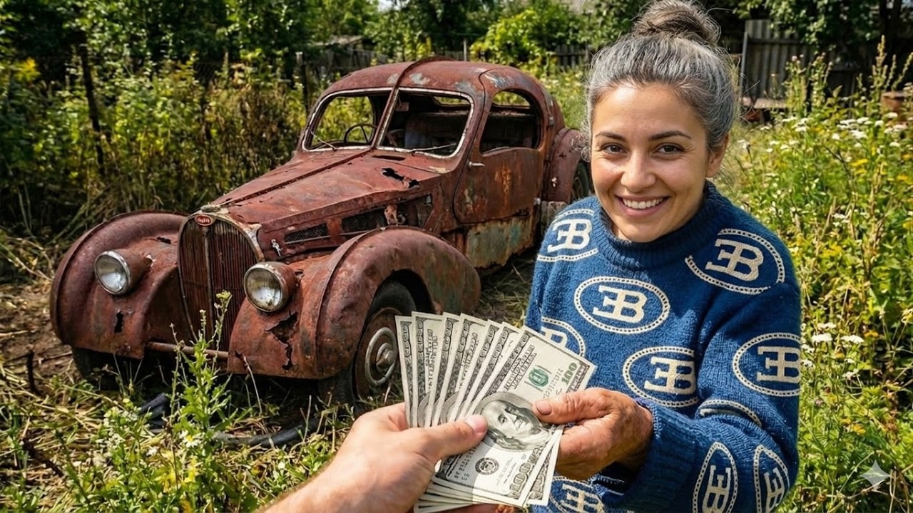 We Found a Rare 1932 Bugatti Atlantic for $1,000… Then Fully Restored It | ASMR Car Restoration