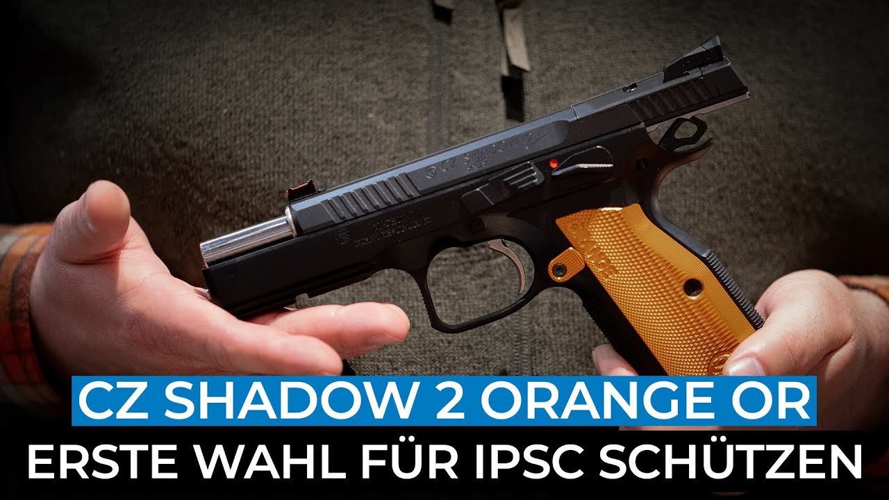 Die Welt ist nicht genug: CZ Pistole SHADOW 2 Orange OR - Erste Wahl für IPSC Schützen weltweit