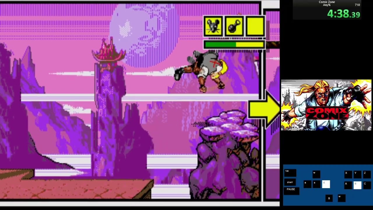 Comix Zone Speedrun any% 10:13