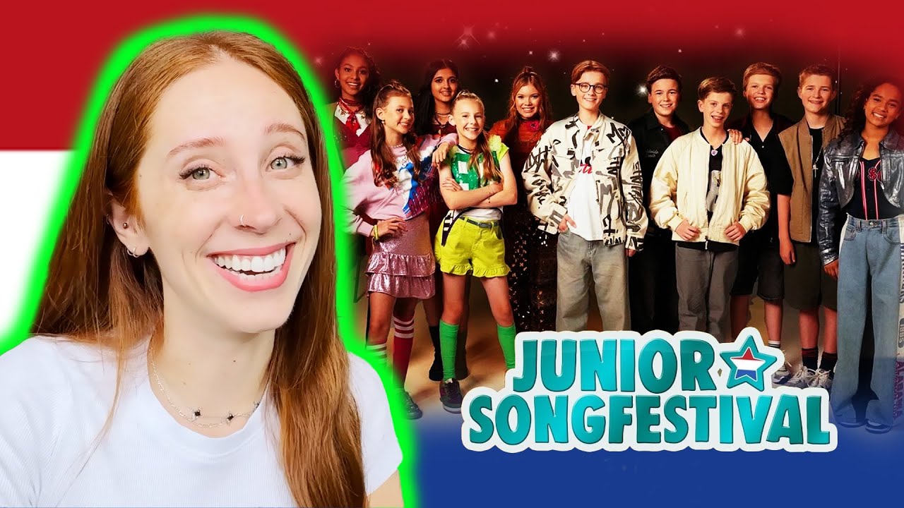LET US REACT TO ALL SONGS IN THE JUNIOR SONG FESTIVAL 2025 (THE NETHERLANDS)