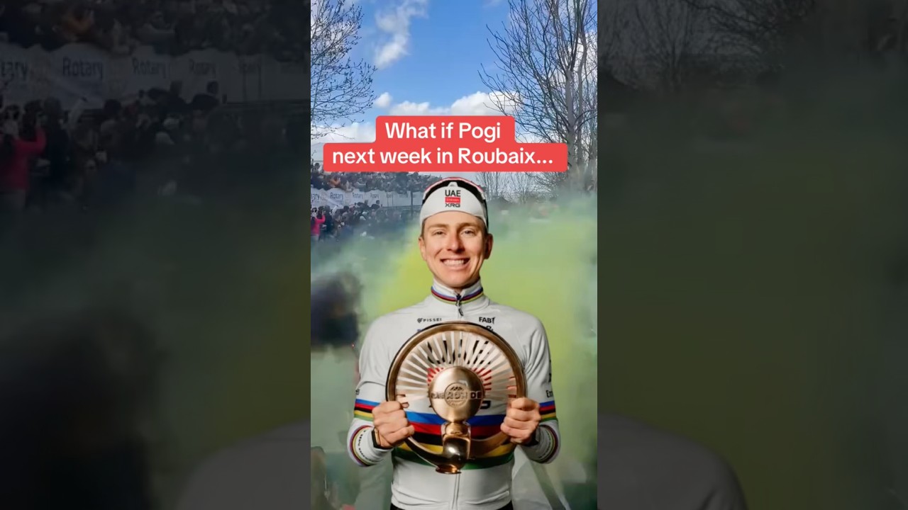 Can POGI do the same in ROUBAIX next week? #shorts