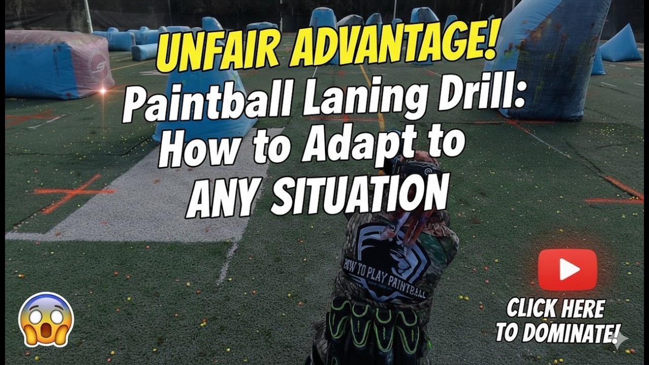 Paintball Laning Drill: Adapt to Any Situation