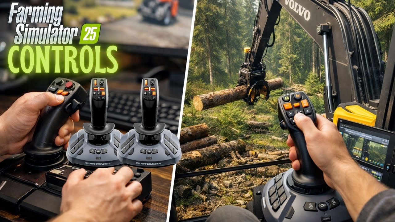 Руководство по настройке Thrustmaster Farmstick ULTIMATE 🚜 Идеальное управление для FS25 | Farmin...
