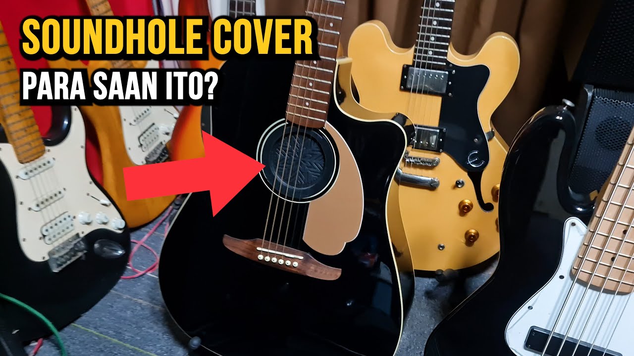 Acoustic Guitar Soundhole Cover - Para Saan Ito???
